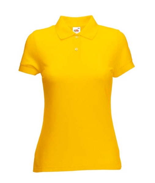 63 212 34 Tricouri_polo_de_dama_galbene_cu_maneca_scurta 65 35 Lady Fit Polo Fruit of the Loom