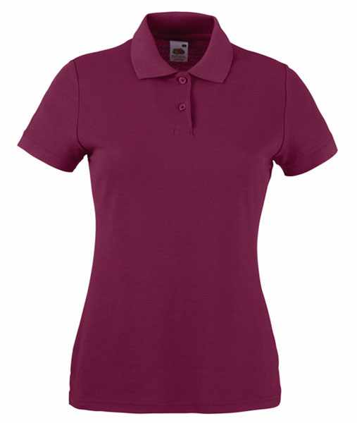 63 212 41 Tricouri_polo_de_dama_visinii_cu_maneca_scurta 65 35 Lady Fit Polo Fruit of the Loom