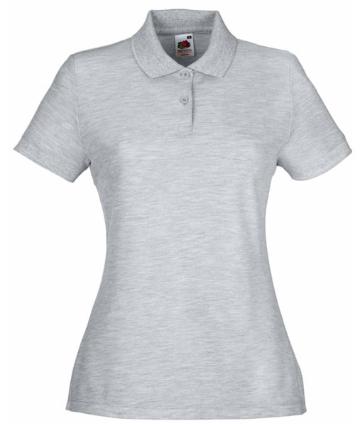 63 212 94 Tricouri_polo_de_dama_gri_cu_maneca_scurta 65 35 Lady Fit Polo Fruit of the Loom