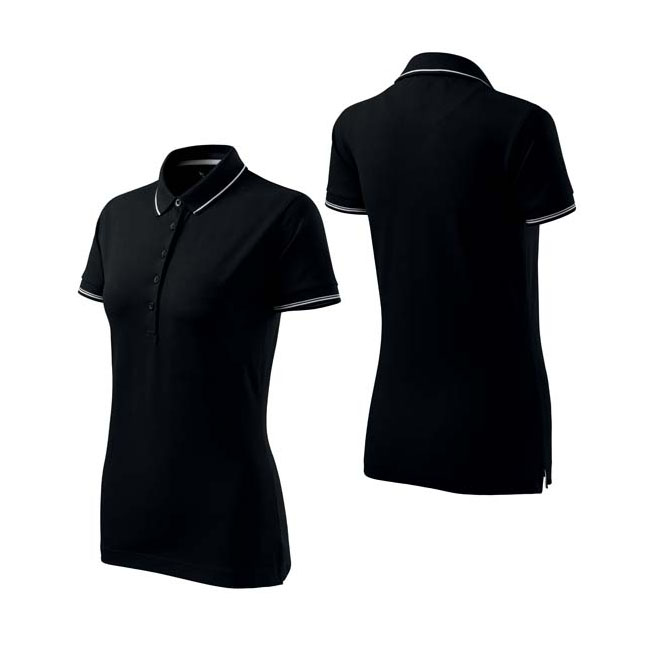 tricouri polo negre de dama AD253