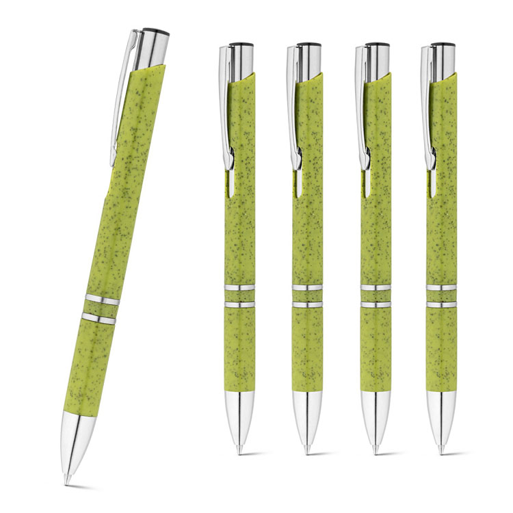 91771 pixuri ecologice cu corp verde din fibre de paie