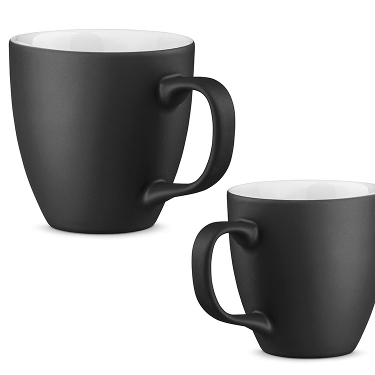 cani mate negre din portelan de 450 ml 94045 cani mate negre din portelan de 450 ml 94045
