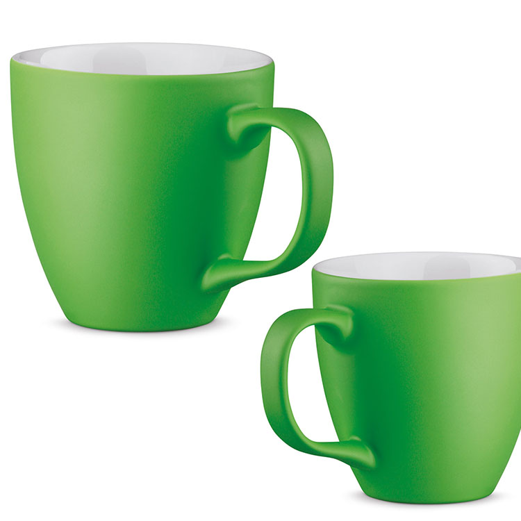 cani verzi mate din portelan de 450 ml 94045 cani verzi mate din portelan de 450 ml 94045