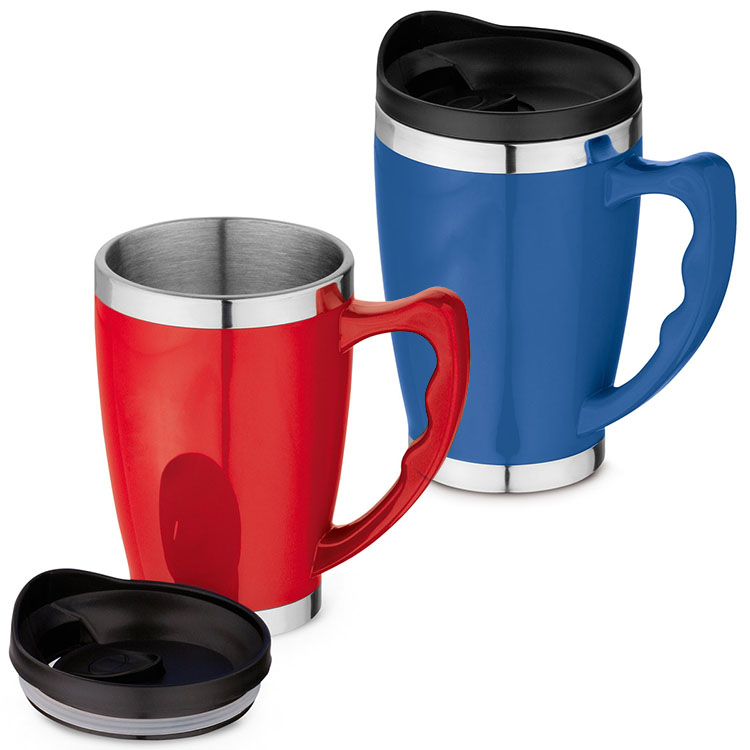 cani metalice colorate cu capac din plastic 94698 cani metalice colorate cu capac din plastic 94698