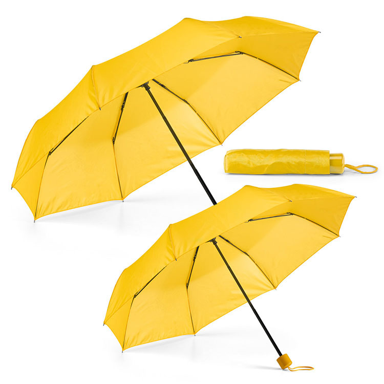 umbrele pliabile promotionale galbene 99138 umbrele pliabile promotionale galbene 99138