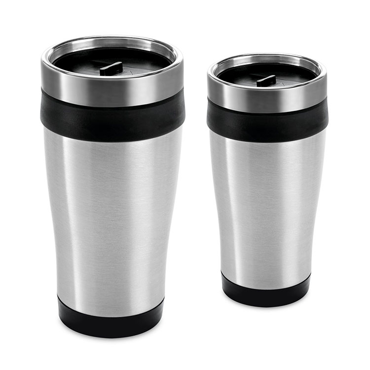 pahare termoizolante de 420 ml cu elemente negre 94625 pahare termoizolante de 420 ml cu elemente negre 94625