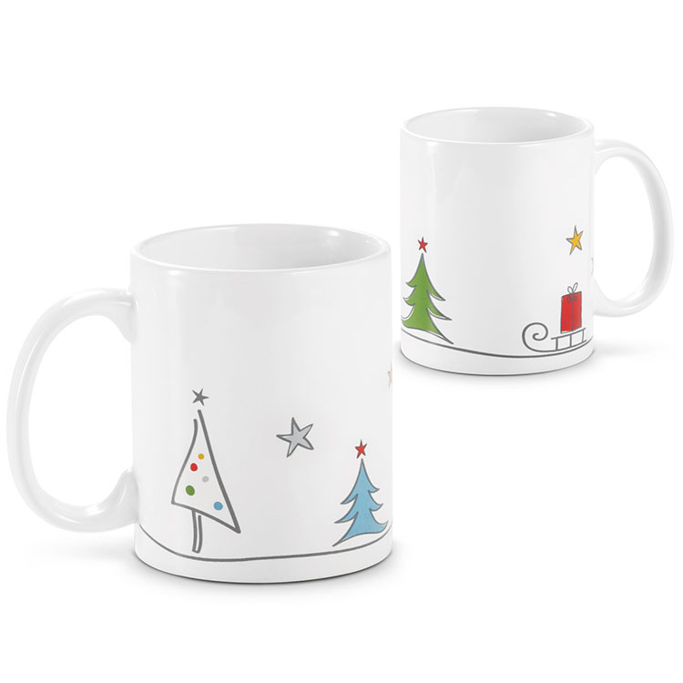 cani ceramice cu design de Craciun 93826 cani ceramice cu design de Craciun 93826
