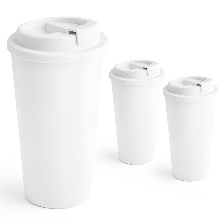 pahare albe din plastic cu capac 94041 pahare albe din plastic cu capac 94041