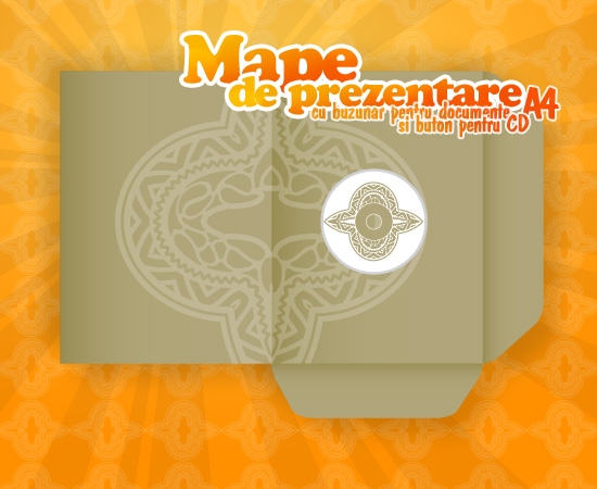 mape cu buzunar si buron CD mape cu buzunar si buron CD