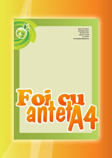 foi cu antet tipar digital si offset foi cu antet tipar digital si offset