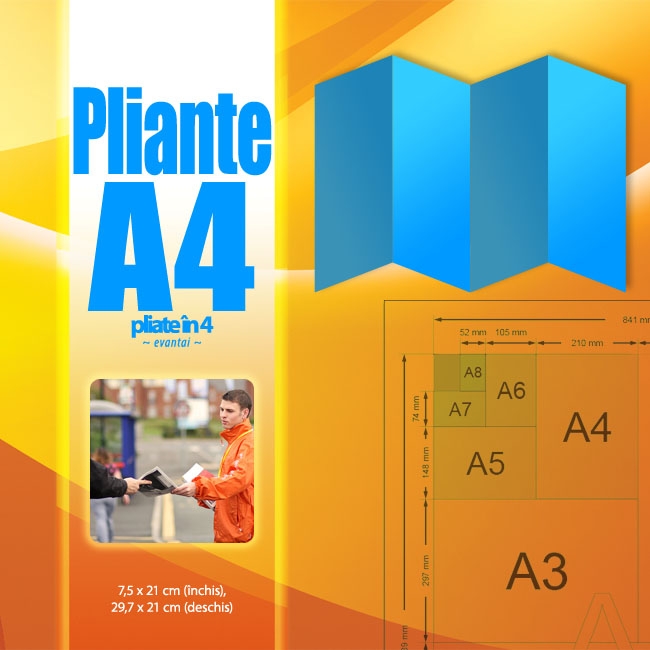 pliante a4 pliate in 4 pliante publicitare pliante a4 pliate in 4 pliante publicitare