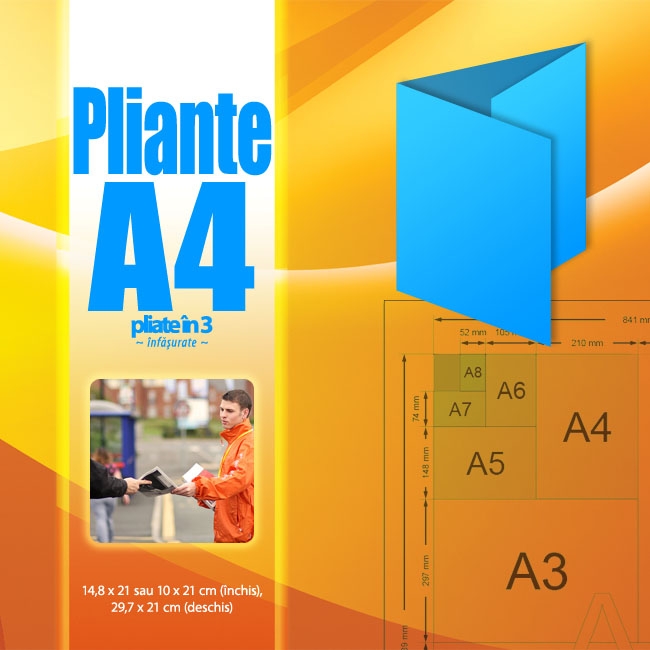 pliante a4 pliate in 3 pliante publicitare pliante a4 pliate in 3 pliante publicitare