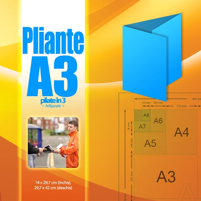 pliante a3 pliate in 3 pliante publicitare pliante a3 pliate in 3 pliante publicitare